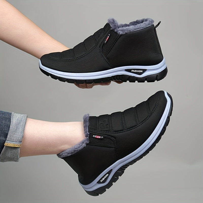 Winterschuhe Herren | Knöchelhohe Stiefeletten Mit Muster