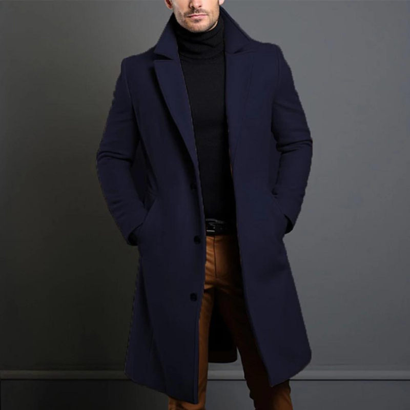 Winterjacke Herren Eleganter Wintermantel | Klassisches Design
