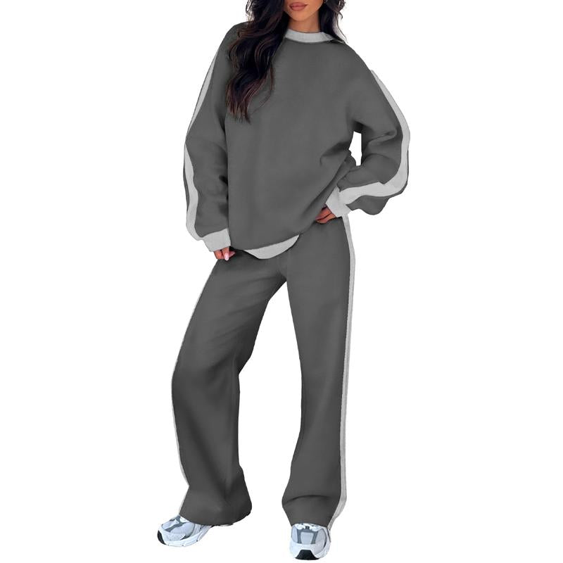 Damen Zweiteiler | Entspanntes Sweatshirt und Hose
