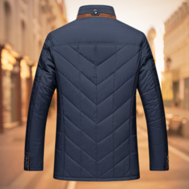 Winterjacke Herren Taktische Outdoorjacke | Winddicht & Wasserabweisend mit Stehkragen