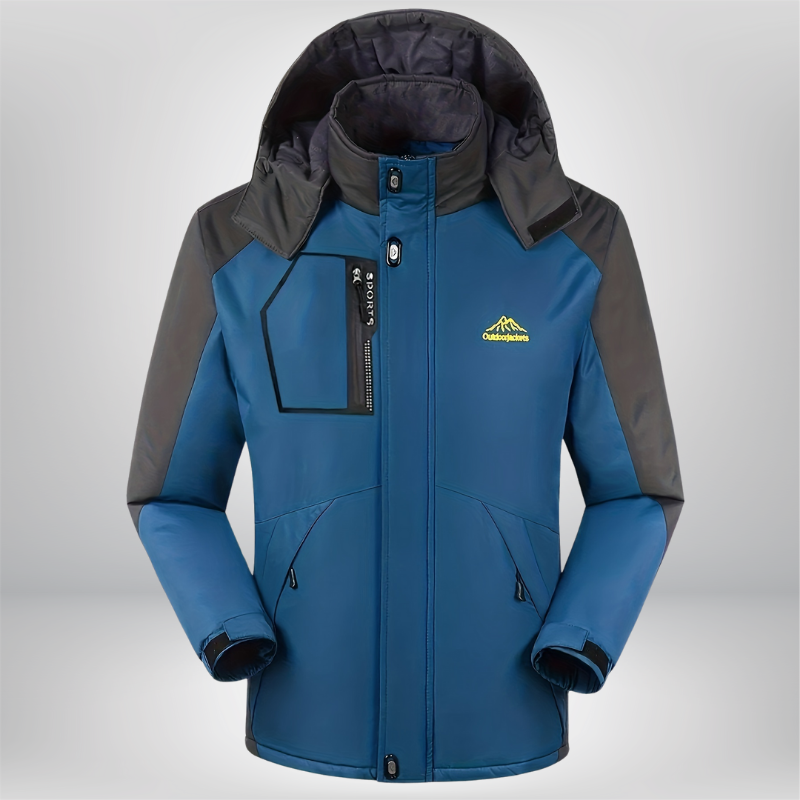 Skijacke Herren | Mit Mehreren Taschen und Kapuze