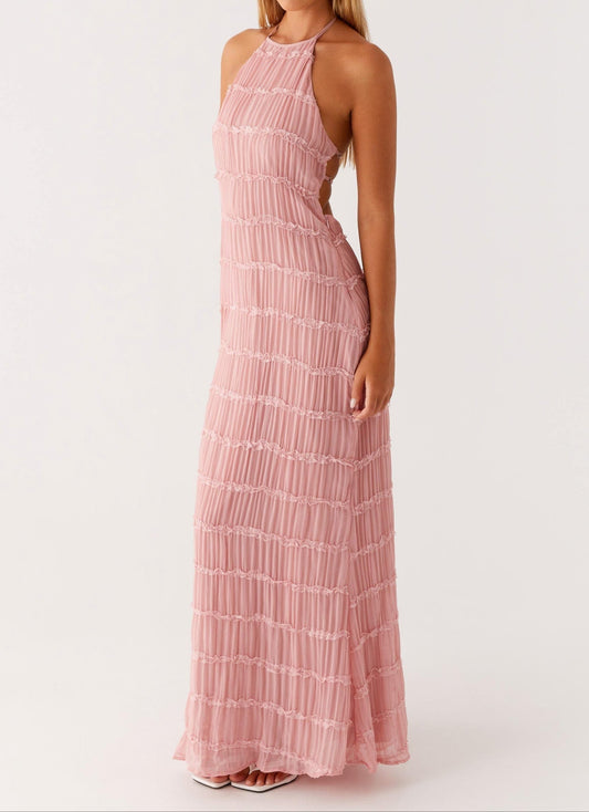 Damen Kleid | Halter-Ausschnitt Design