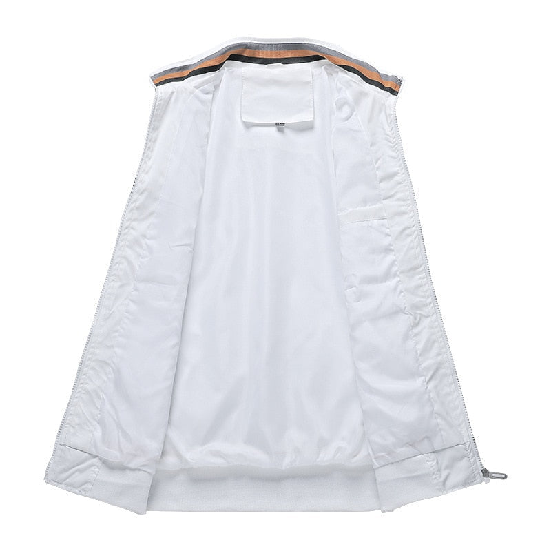 Übergangsjacke Herren | Stehchrage Reissverschluss