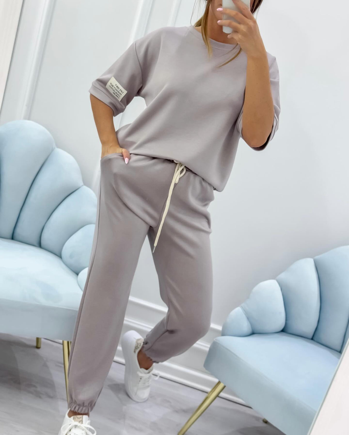 Damen Zweiteiler | T-Shirt und Jogginghose Set