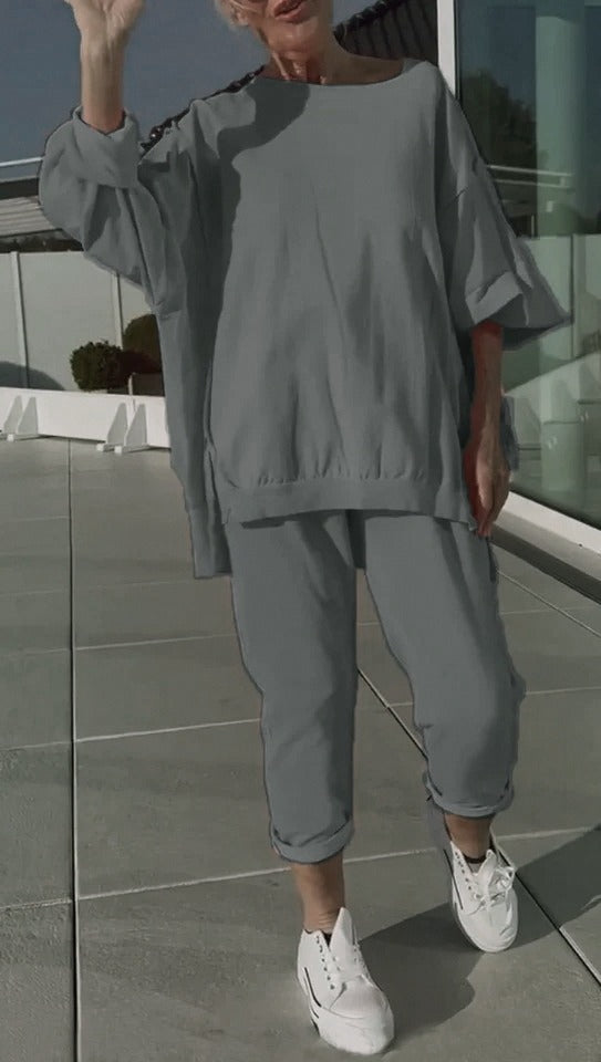 Damen Zweiteiler | Oversize Loungewear Set