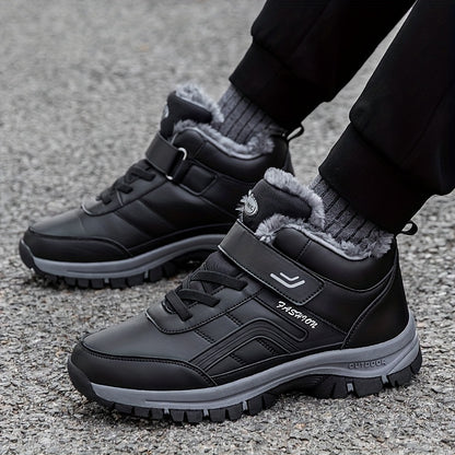 Winterschuhe Herren | Knöchelhoch Mit Schnürung Und Riemen