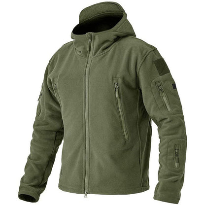 Herren Fleecejacke Mit Kapuze | Outdoor Übergangsjacke