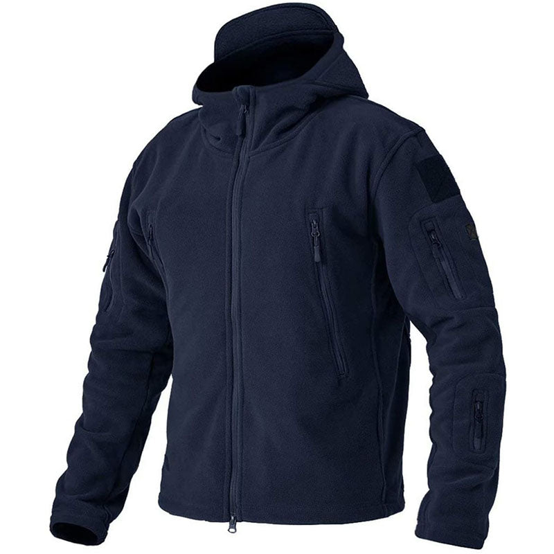 Herren Fleecejacke Mit Kapuze | Outdoor Übergangsjacke