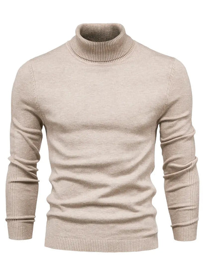 Pullover Herren Strick Mit Rollkragen | Langarm Für Alltag Und Freizeit