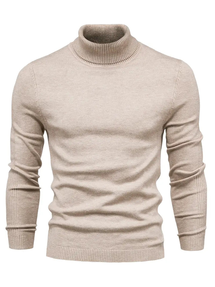 Pullover Herren Strick Mit Rollkragen | Langarm Für Alltag Und Freizeit