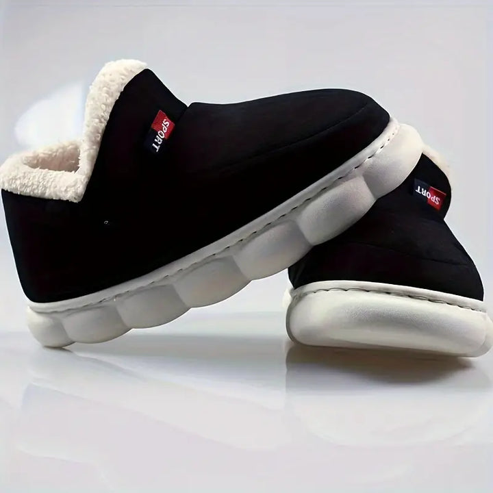 Hausschuhe Unisex Winter | Geschlossener Zehenbereich und flauschiges Innenfutter