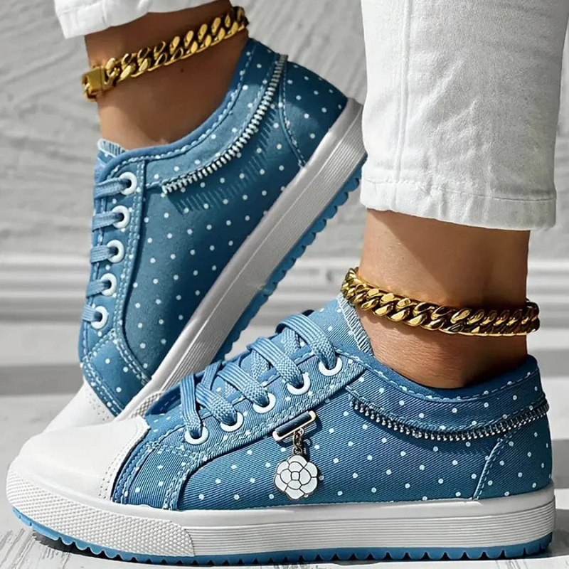 Damen Sneaker | Schnürung Transparente Einsätze