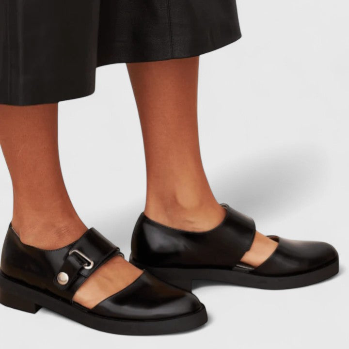 Damen Mary-Jane Schuhe | Geschlossene Spitze Riemen