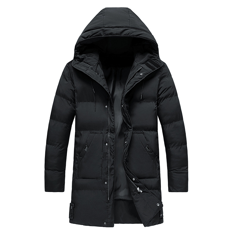 Winterjacke Herren Langer Parka | Wattiert und Warm