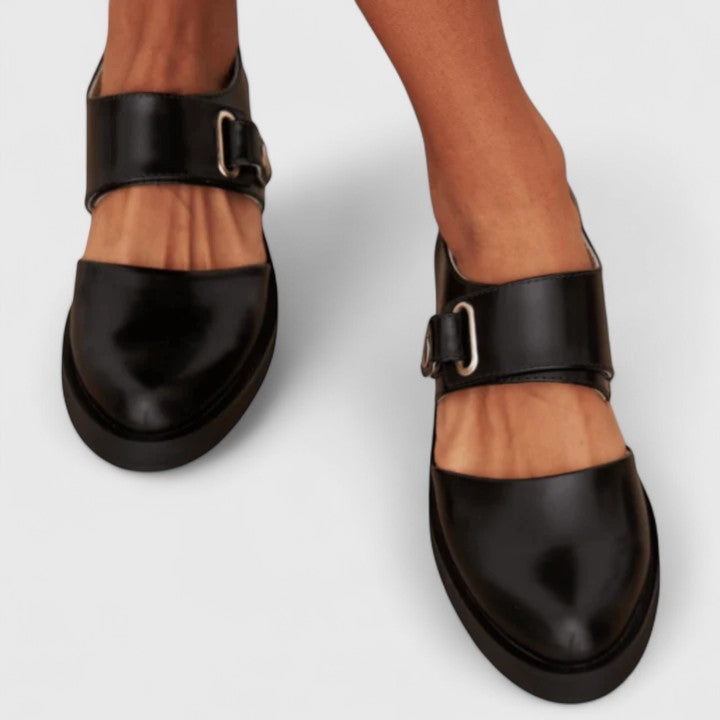 Damen Mary-Jane Schuhe | Geschlossene Spitze Riemen