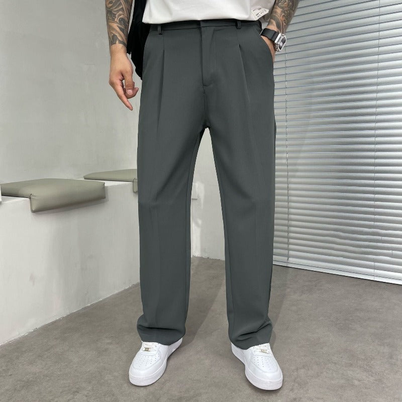 Herrenhose | Gerade Form Bügelfalte