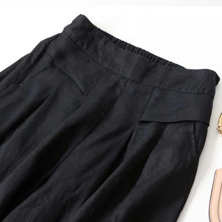 Damen Hosen | Hoher Bund Weites Bein