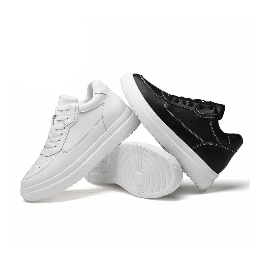 Damen Sneaker | Plateausohle mit Schnürung