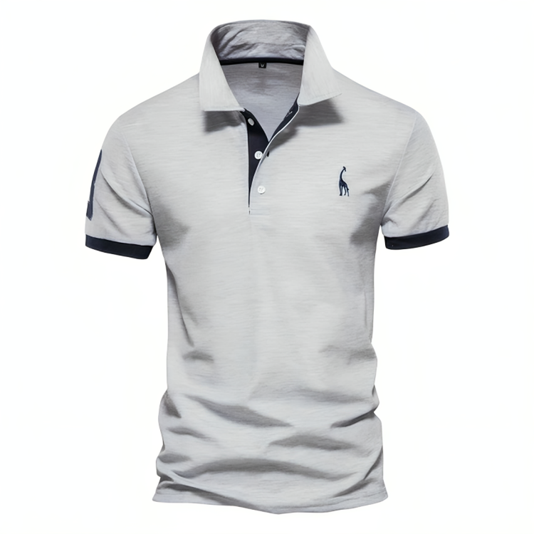 Herren Poloshirt | Kurzarm Kontrast Kragen