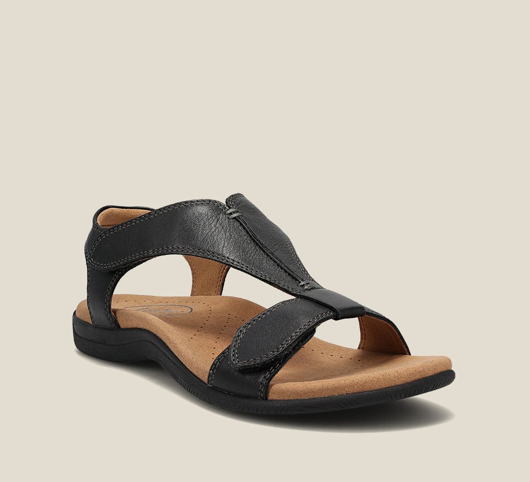Damen Sandalen | Klettverschluss Offene Zehen