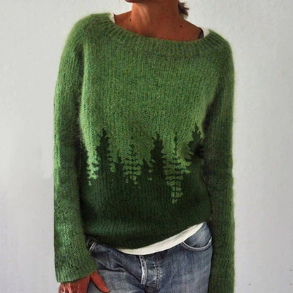 Pullover Damen Retro | Kuscheliger Strickpullover