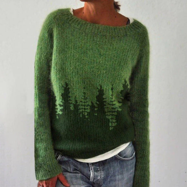 Pullover Damen Retro | Kuscheliger Strickpullover