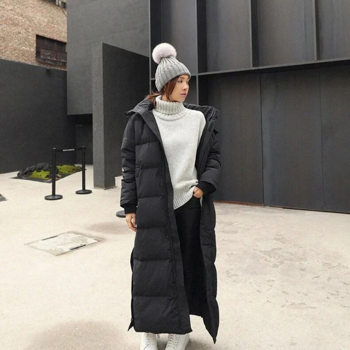 Damen Winterjacke Eleganter Wintermantel | Winddicht