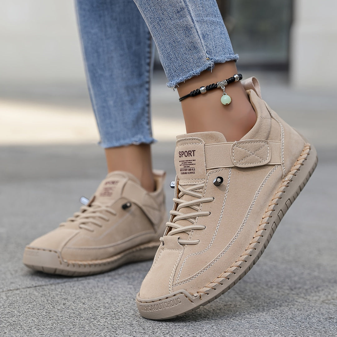 Damen Sneaker | Schnürung mit Klettverschluss
