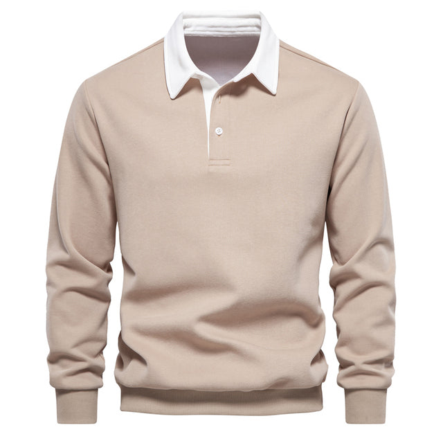 Pullover Herren Mit Kragen | Langarm Knopfleiste