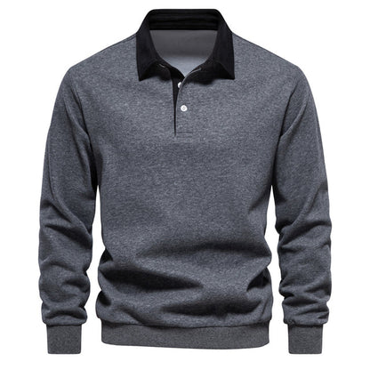 Pullover Herren Mit Kragen | Langarm Knopfleiste