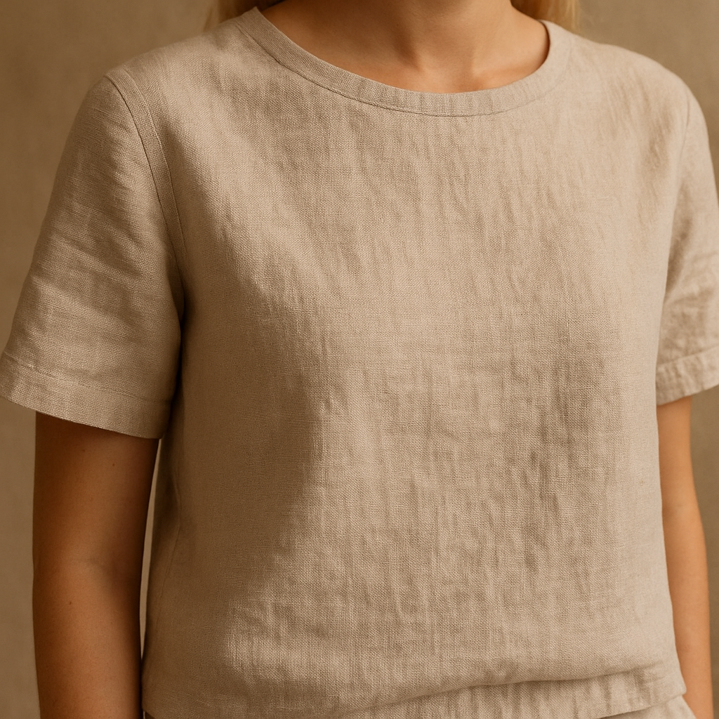 Damen Zweiteiler | Kurzarmoberteil und Hose
