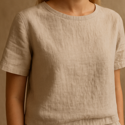 Damen Zweiteiler | Kurzarmoberteil und Hose