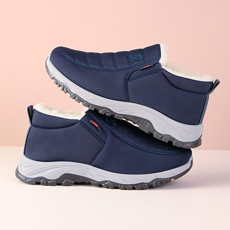 Winterschuhe Herren Stiefel | Knöchelhoch mit Profilsohle