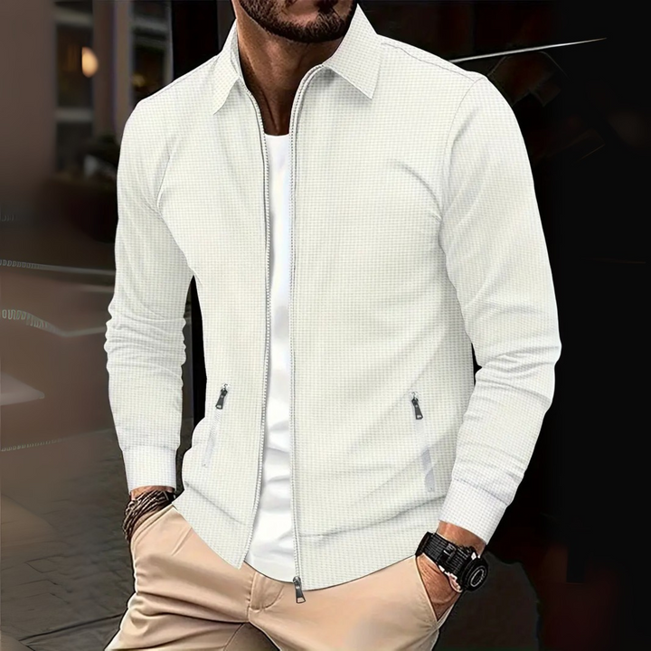 Herren Übergangsjacke mit Reißverschluss | Schmal geschnitten und kombinierbar