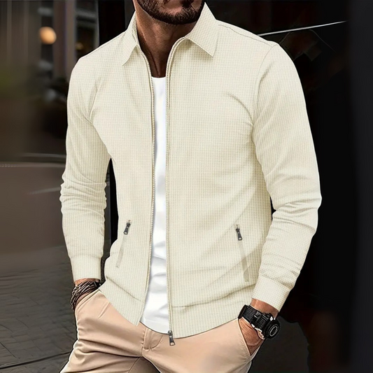 Herren Übergangsjacke mit Reißverschluss | Schmal geschnitten und kombinierbar
