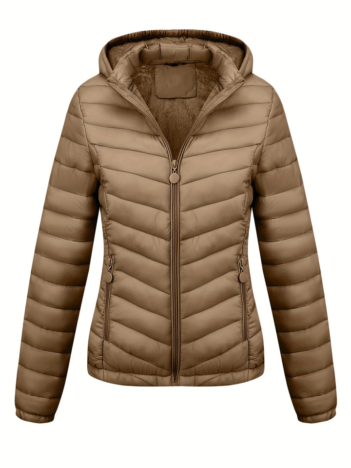 Damen Winterjacke Elegante Übergangsjacke | Mit Reißverschluss