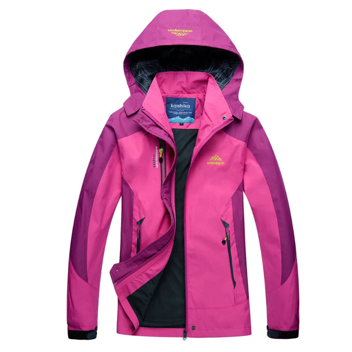 Damen Outdoor Regenjacke mit Kapuze | Wasserdicht & Winddicht