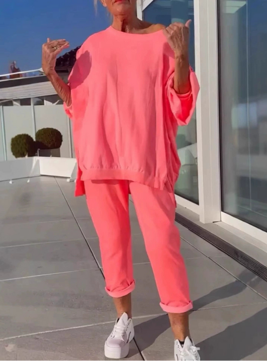 Damen Zweiteiler | Oversize Loungewear Set