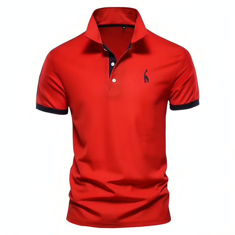 Herren Poloshirt | Kurzarm Kontrast Kragen