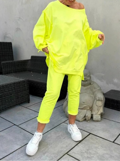Damen Zweiteiler | Oversize Loungewear Set