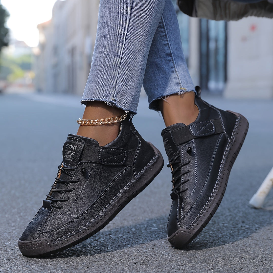 Damen Sneaker | Schnürung mit Klettverschluss