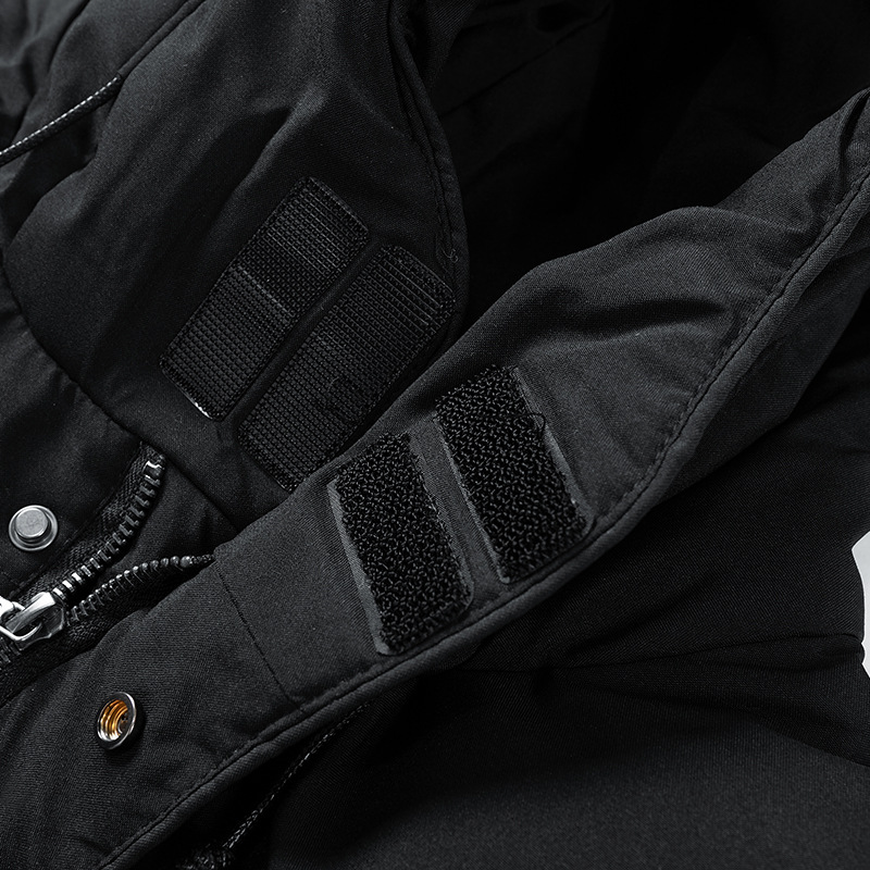 Winterjacke Herren Langer Parka | Wattiert und Warm