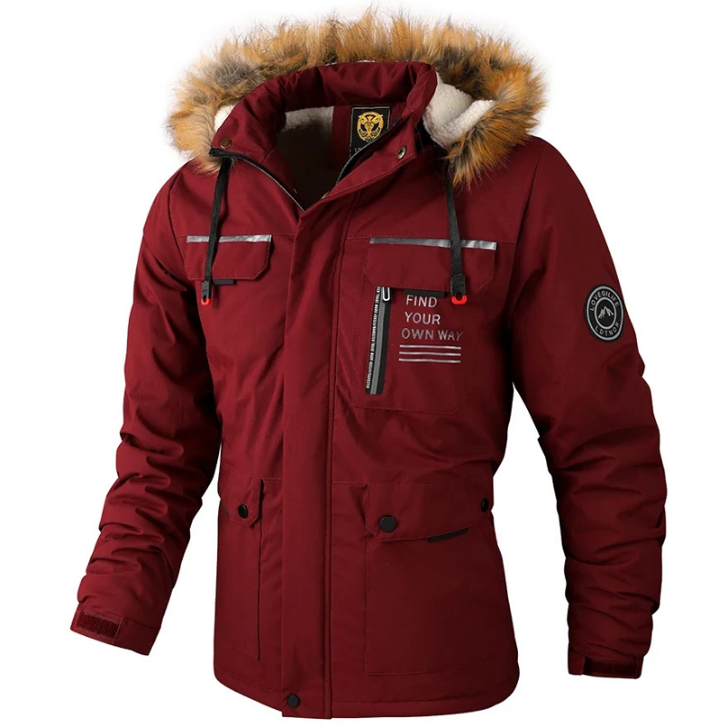 Herren Winterjacke Wasserdichter Wintermantel | Outdoor