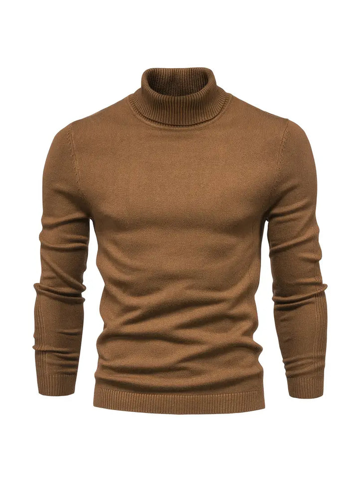 Pullover Herren Strick Mit Rollkragen | Langarm Für Alltag Und Freizeit