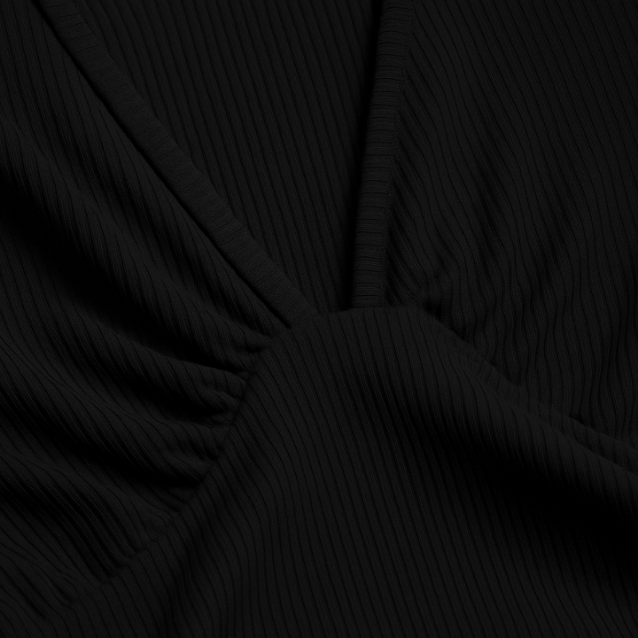 Damen Jumpsuit | V-Ausschnitt Weites Bein