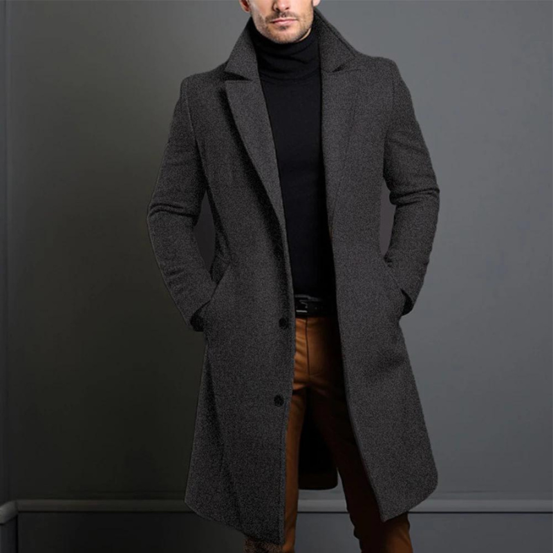 Winterjacke Herren Eleganter Wintermantel | Klassisches Design