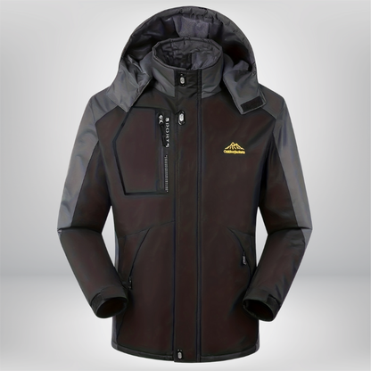 Skijacke Herren | Mit Mehreren Taschen und Kapuze