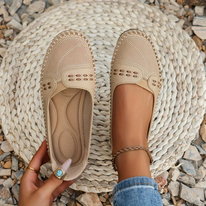 Damen Loafer | Slip-On mit Ziernaht