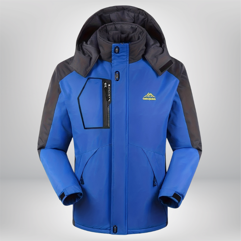 Skijacke Herren | Mit Mehreren Taschen und Kapuze