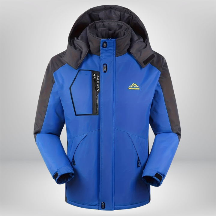 Skijacke Herren | Mit Mehreren Taschen und Kapuze